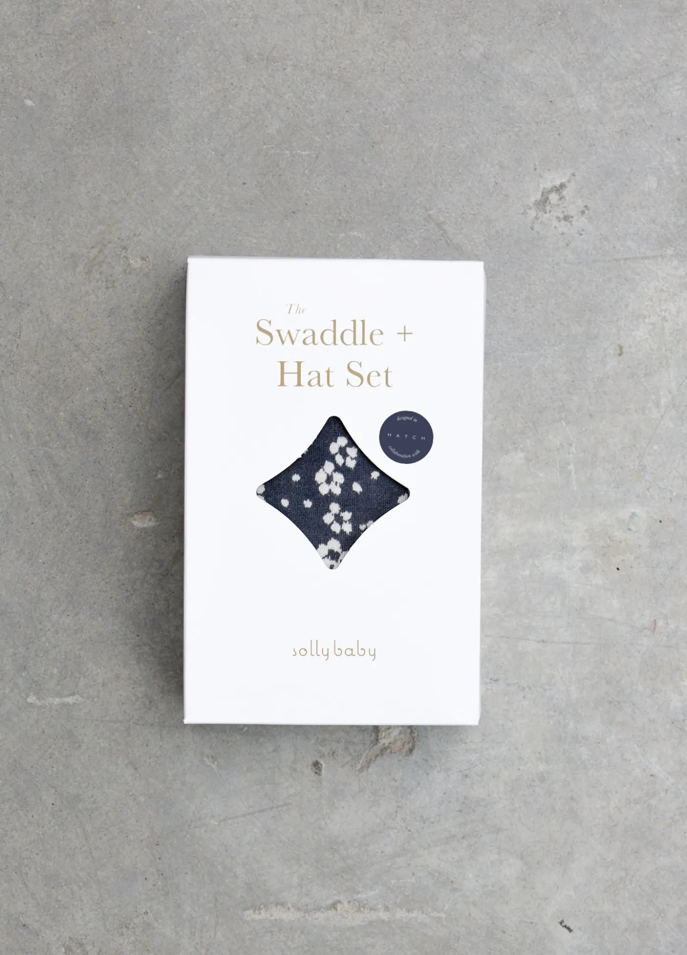 Hatch X Solly Baby Swaddle Hat Set