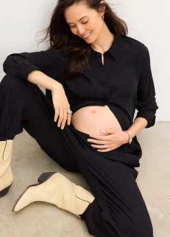 The Celeste Drapey Pull On Pant