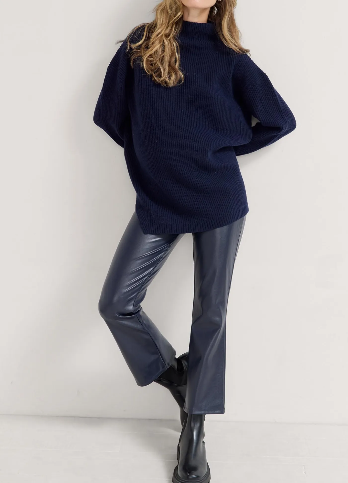 The Cozy Shaker Turtleneck