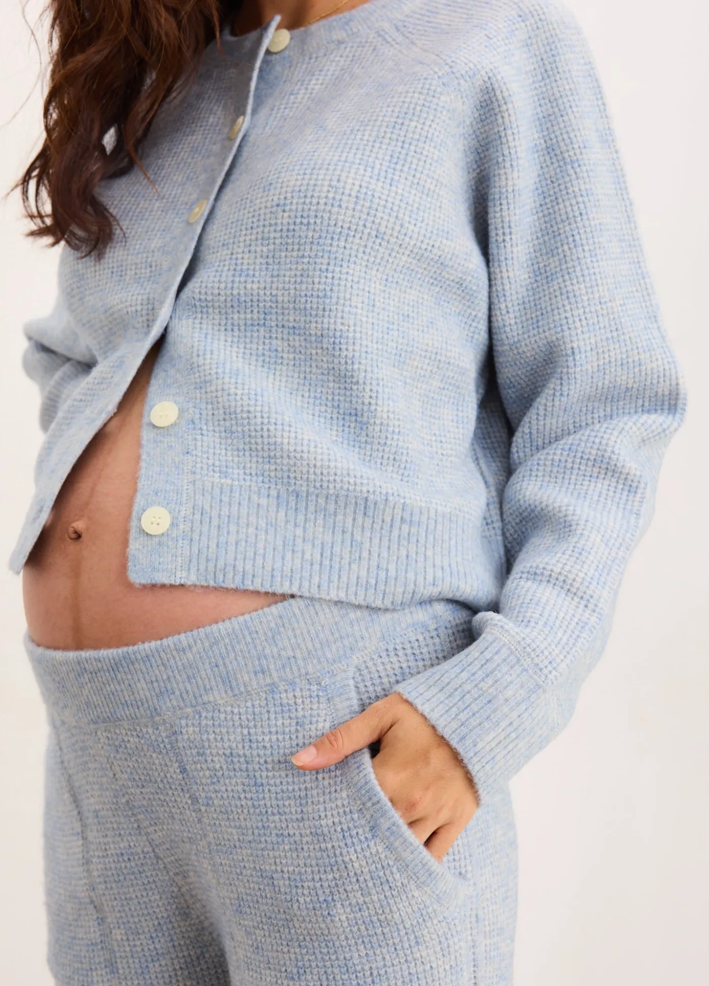 The Cozy Waffle Crop Pant