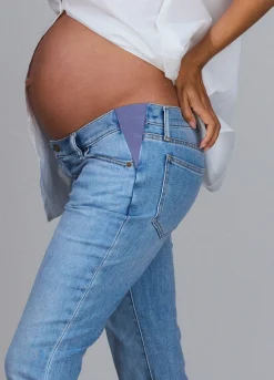 The Crop Maternity Jean
