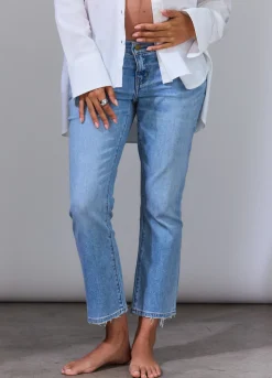 The Crop Maternity Jean