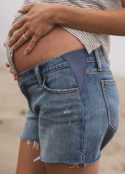 The Cut Off Maternity Short