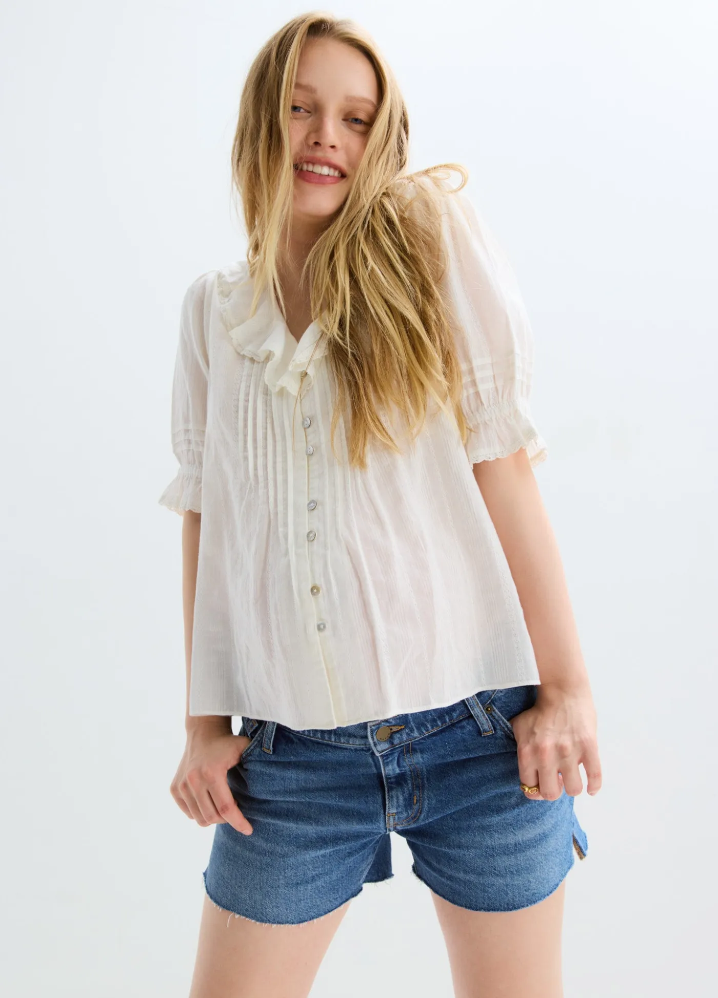 The Cut Off Maternity Short