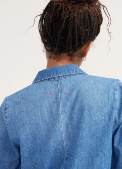 The Denim Utility Romper