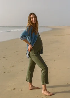 The Drapey Denim Nora Jumpsuit