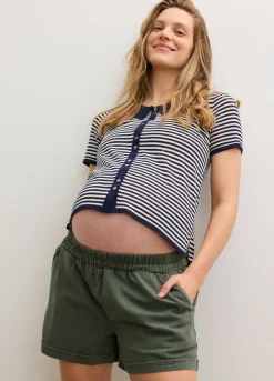 The Drapey Denim Short