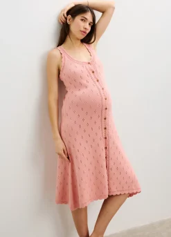 The Eloise Pointelle Nursing Tank Dress