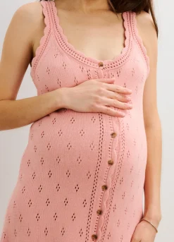 The Eloise Pointelle Nursing Tank Dress