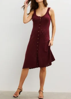 The Eloise Pointelle Nursing Tank Dress