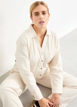 The Everyday Nursing Denim Jumpsuit