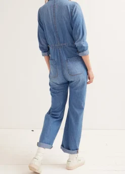 The Everyday Nursing Denim Jumpsuit