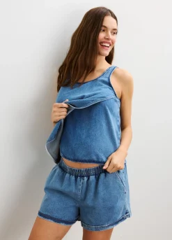 The Hailey Denim Top
