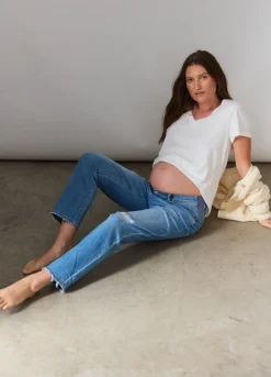 The Heritage Boyfriend Maternity Jean