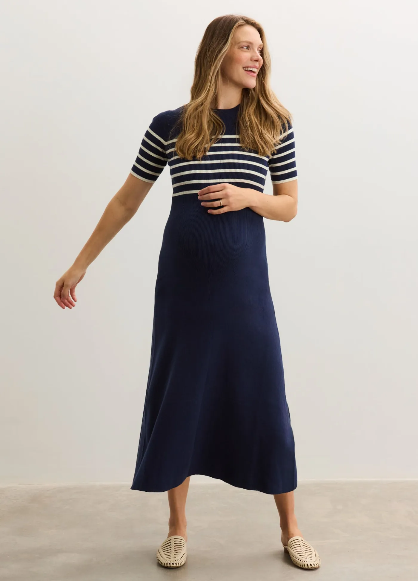 The Kaitlyn Cotton Rib Dress