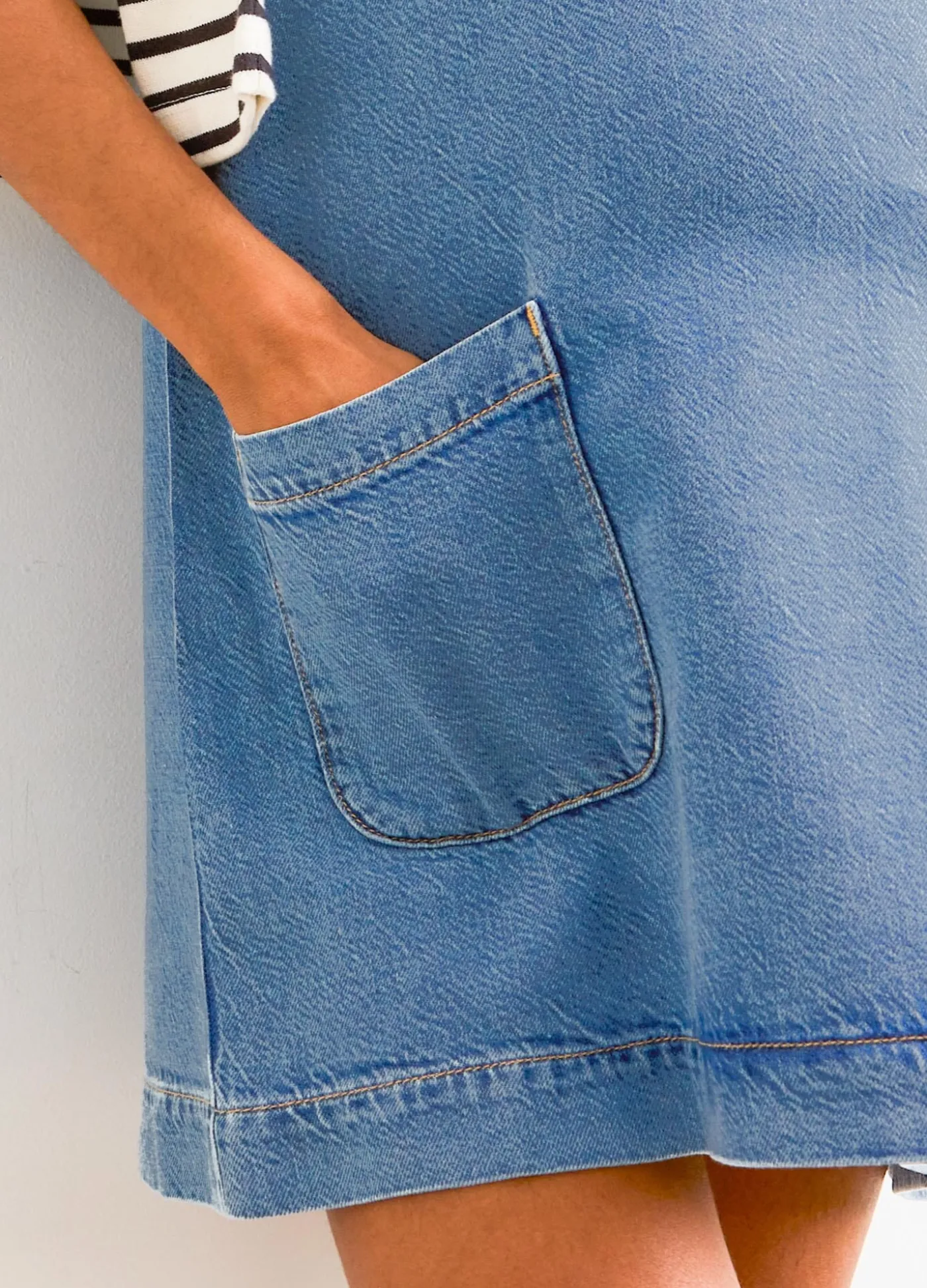 The Kiley Denim Mini Dress