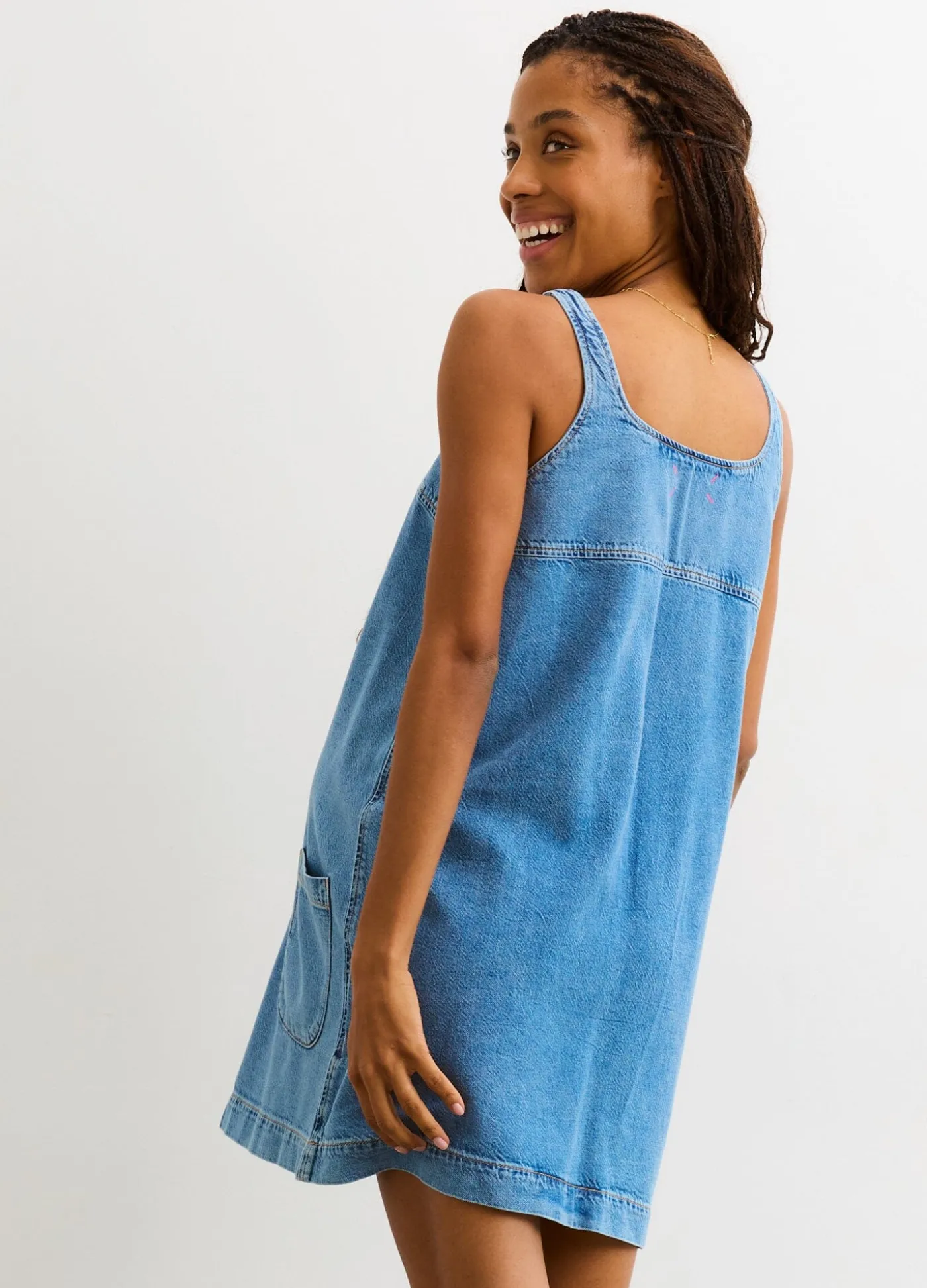 The Kiley Denim Mini Dress