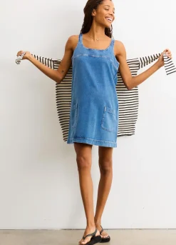 The Kiley Denim Mini Dress