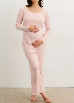 The Long Sleeve Pointelle Henley