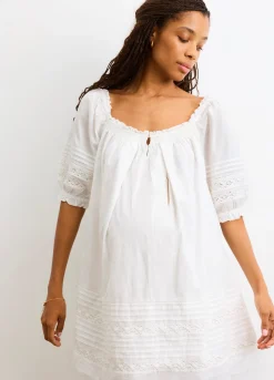 The Lottie Secret Nursing Mini Dress