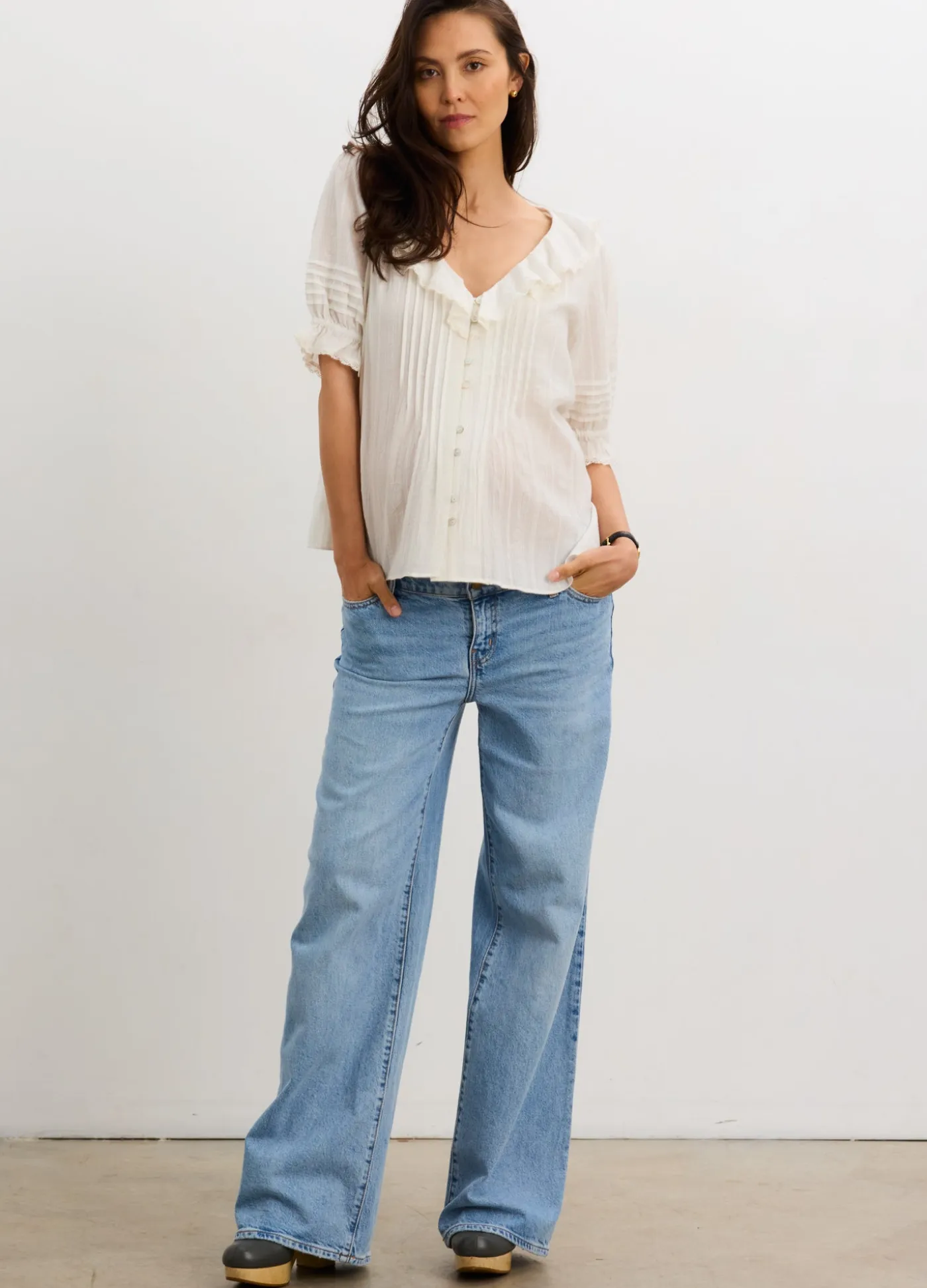 The Lou Lou Nursing Blouse