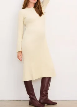 The Odette Ribbed Midi Dress