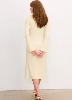 The Odette Ribbed Midi Dress