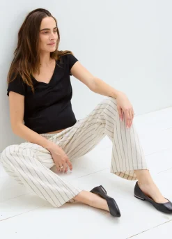 The Pointelle Sweetheart Tee