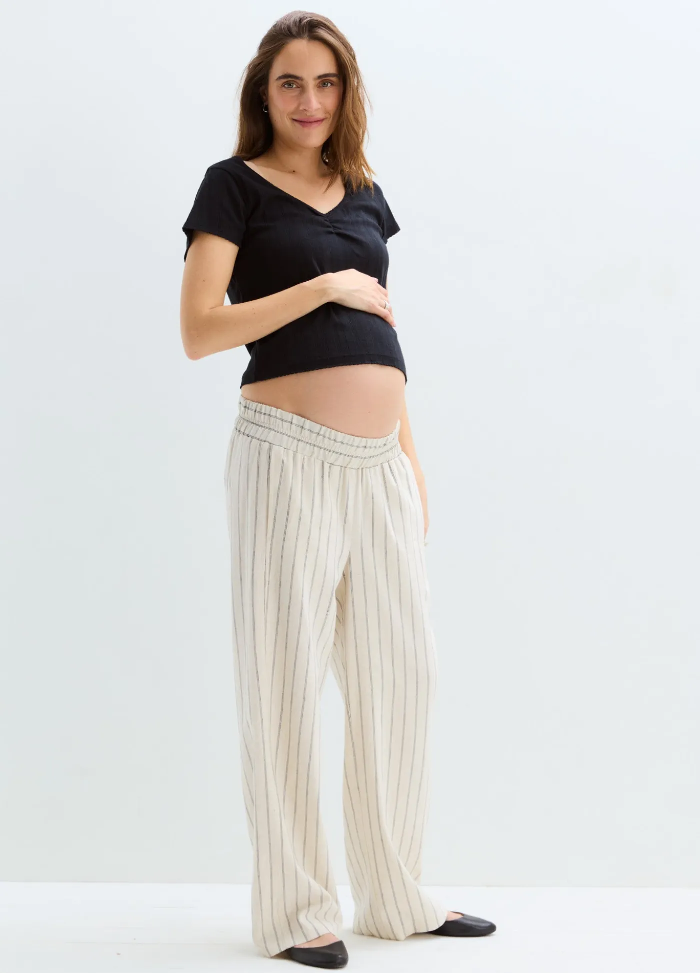 The Pointelle Sweetheart Tee