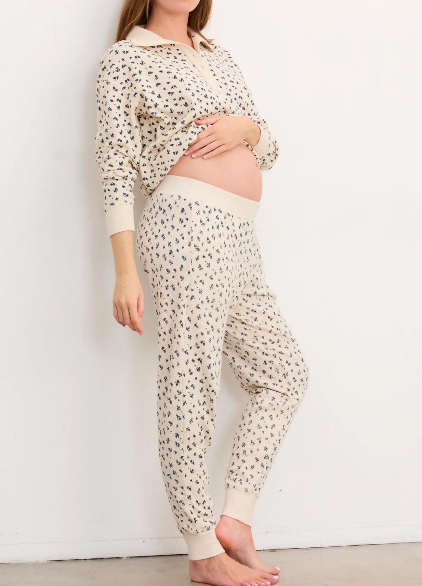The Printed Waffle Jogger