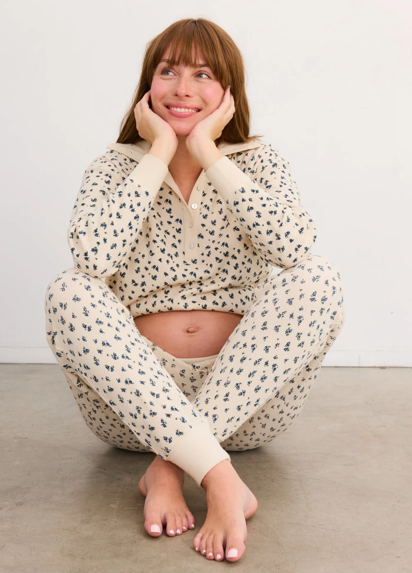 The Printed Waffle Jogger