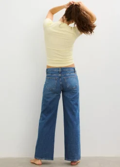 The Relaxed Wide Leg Maternity Jean
