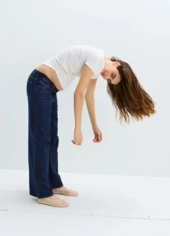 The Relaxed Wide Leg Maternity Jean