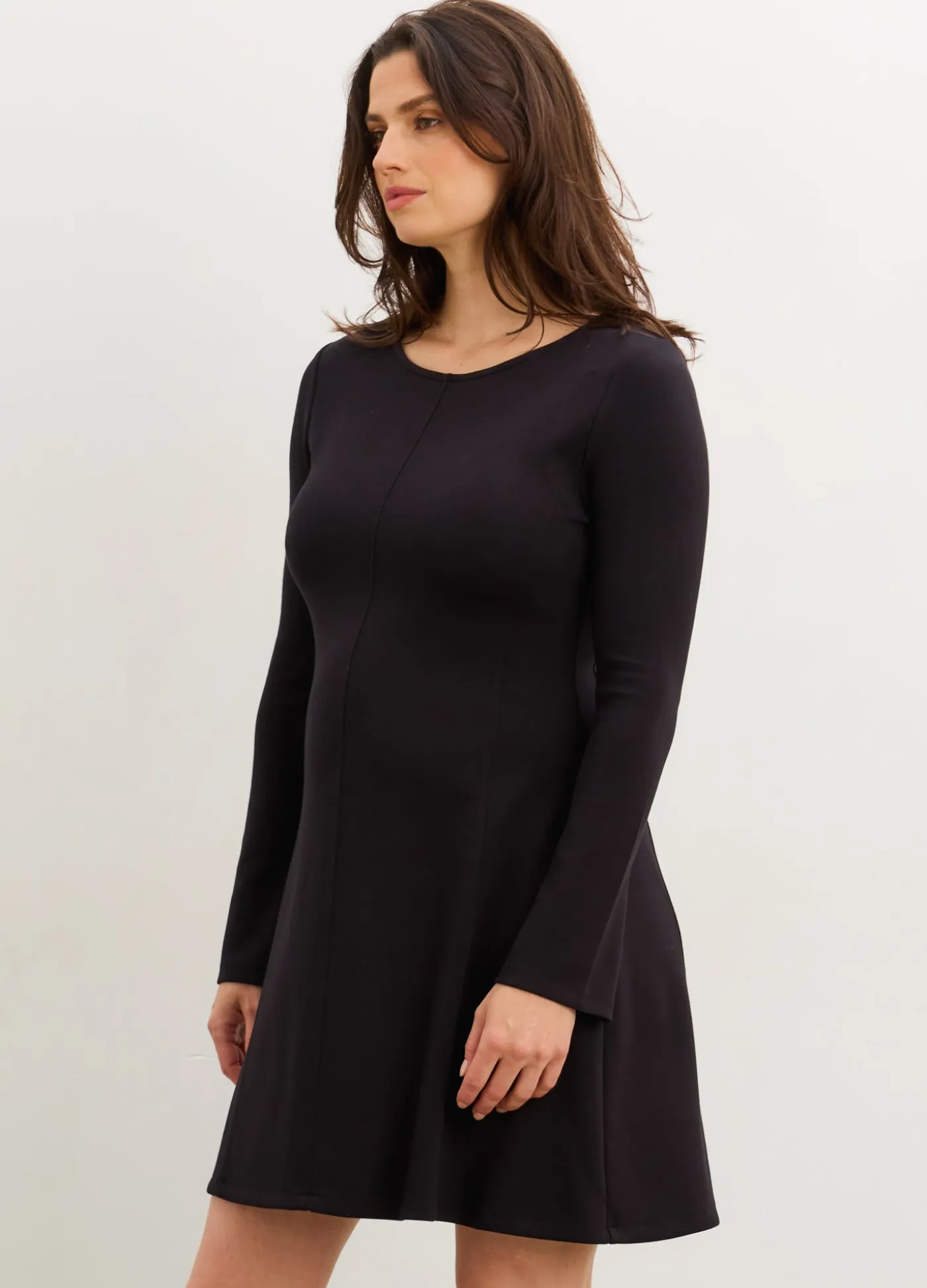 The Seamed Stretch Desk-To-Dinner Dress
