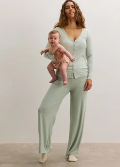 The Softest Rib Nursing Cardigan