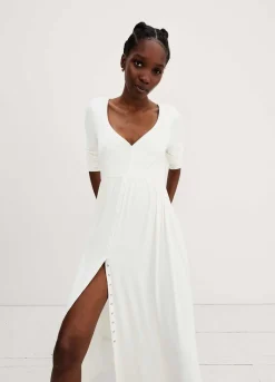 The Softest Rib Nursing Dress
