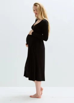 The Softest Rib Nursing Dress