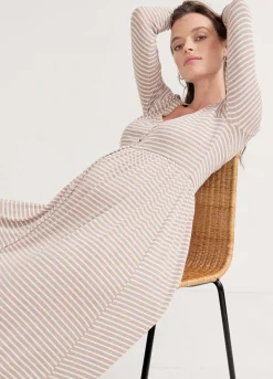The Softest Rib Nursing Dress