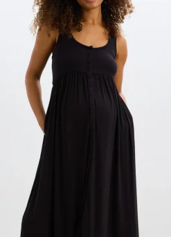 The Softest Rib Nursing Tank Dress