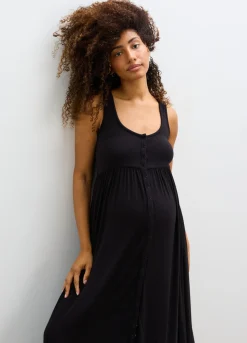 The Softest Rib Nursing Tank Dress
