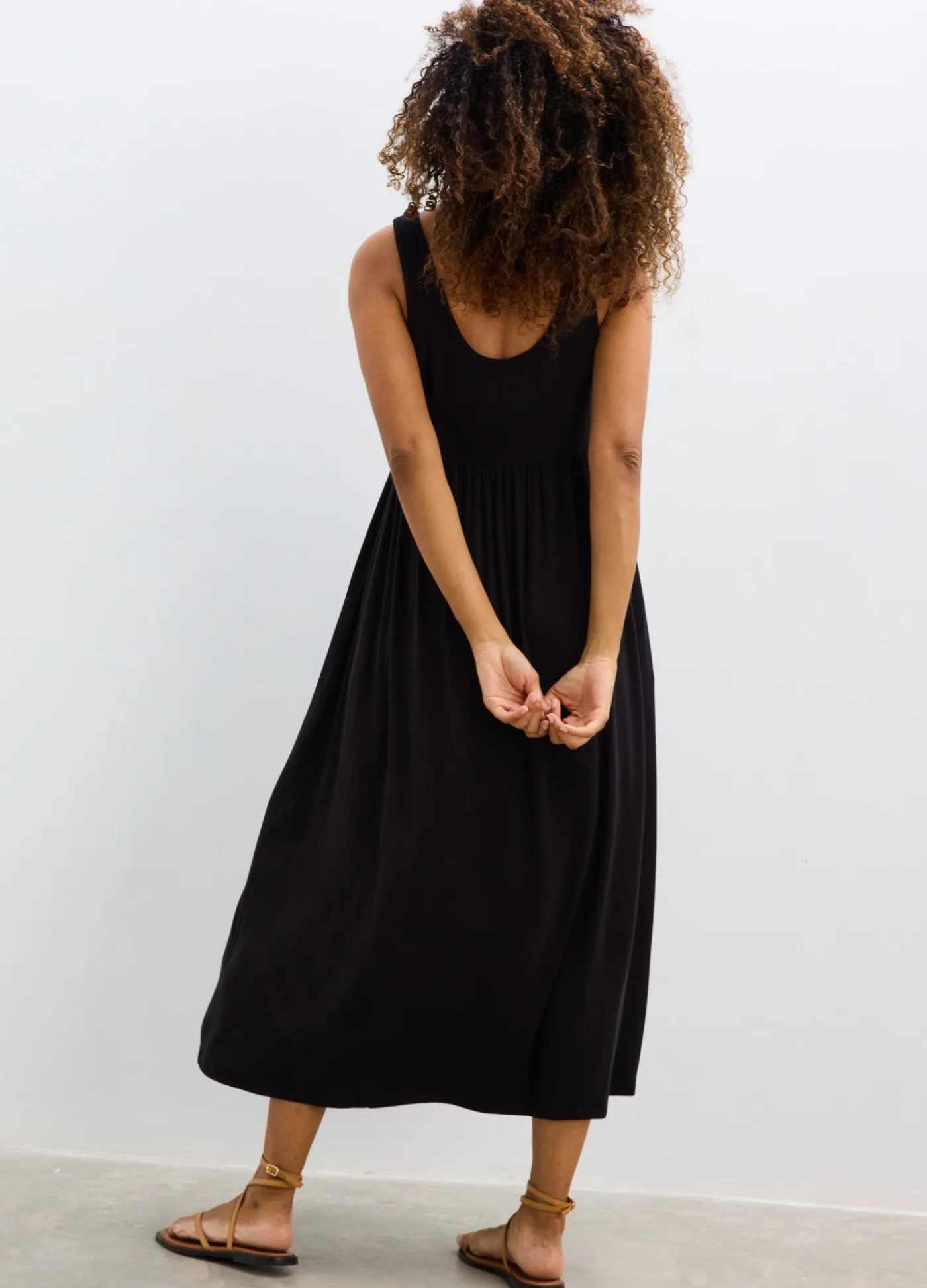 The Softest Rib Nursing Tank Dress