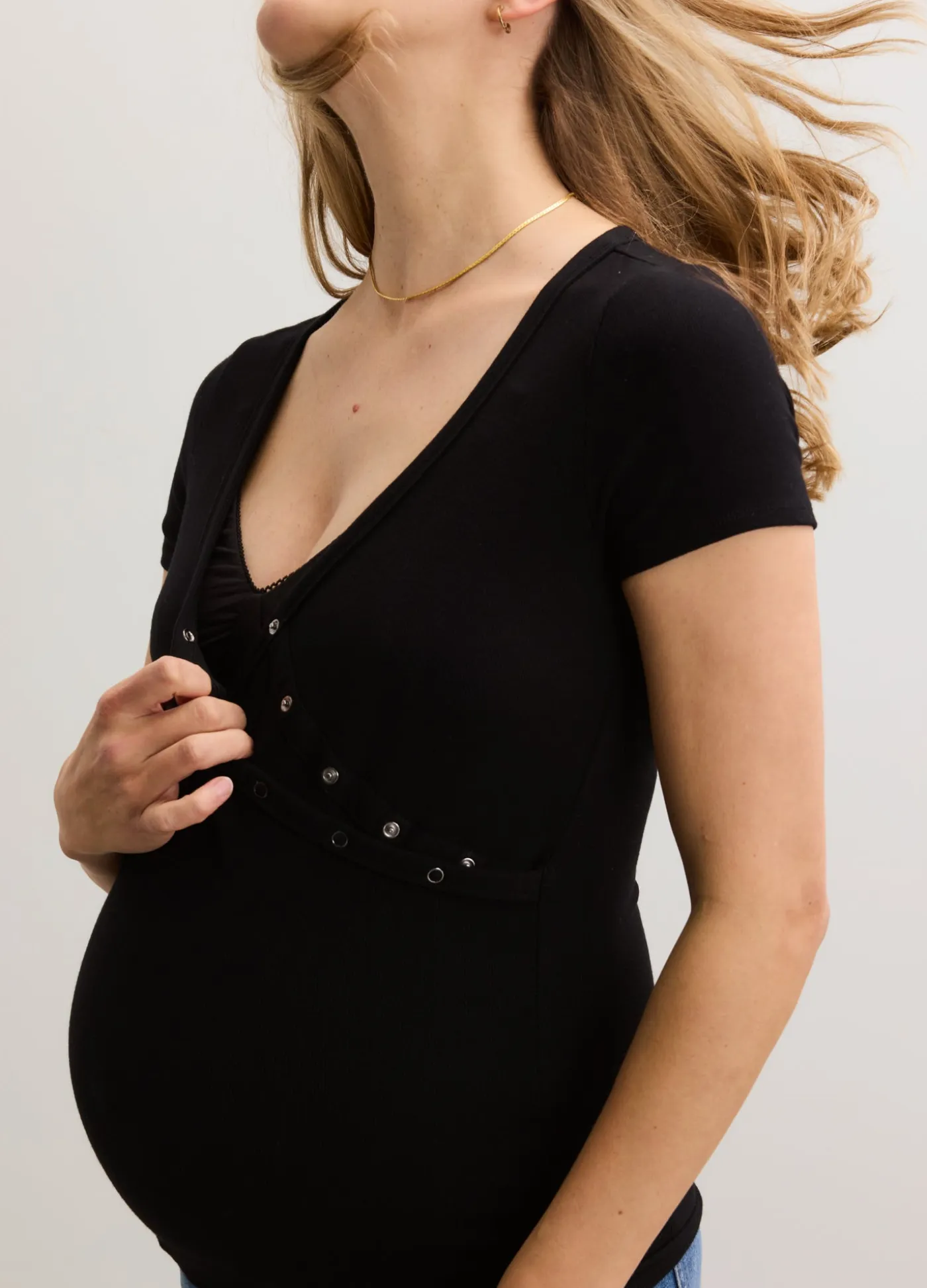 The Softest Rib Nursing Tee