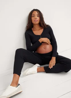 The Softest Rib Over Under Lounge Pant