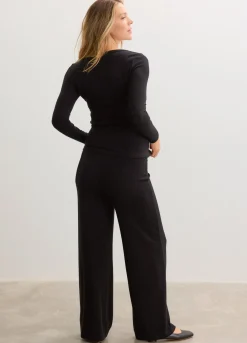 The Softest Rib Over Under Relaxed Pant