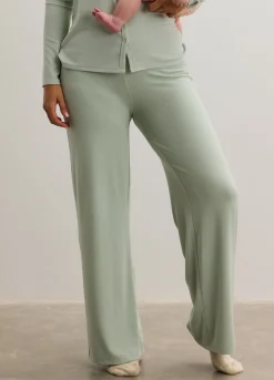 The Softest Rib Over Under Relaxed Pant