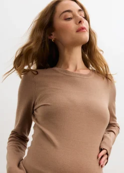 The Softsculpt Knit Long Sleeve Tee