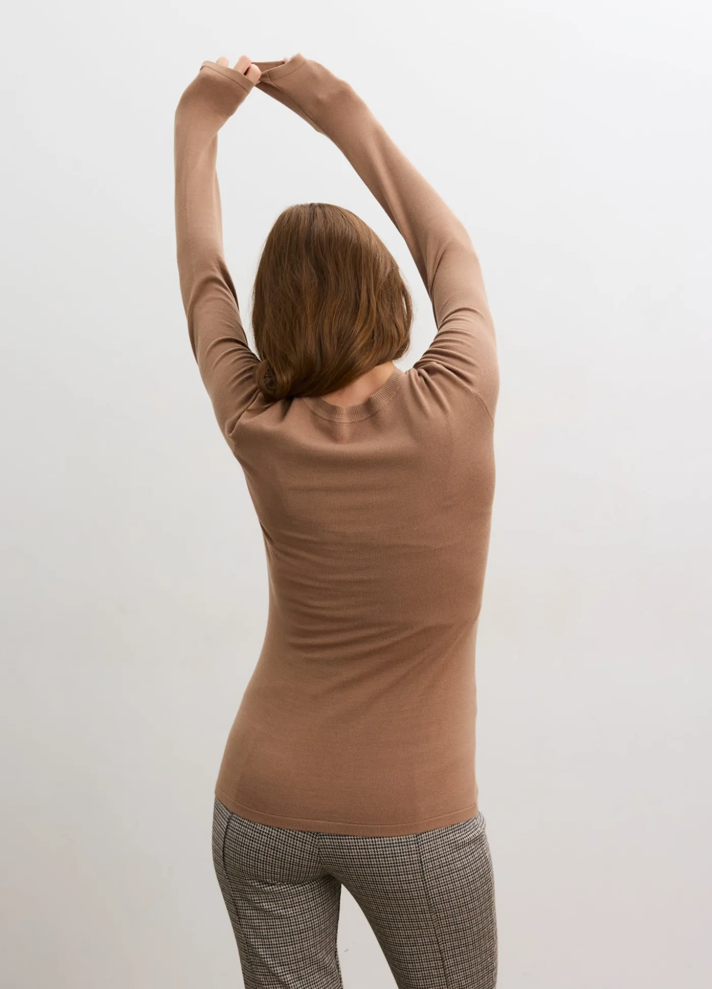 The Softsculpt Knit Long Sleeve Tee