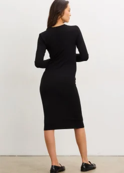 The Softsculpt Knit Long Sleeve Eliza Dress