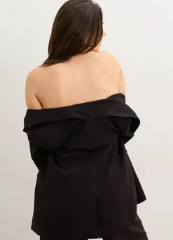 The Soft Tailored Twill Blazer