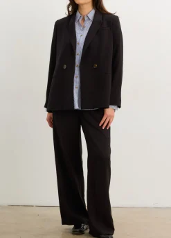 The Soft Tailored Twill Blazer